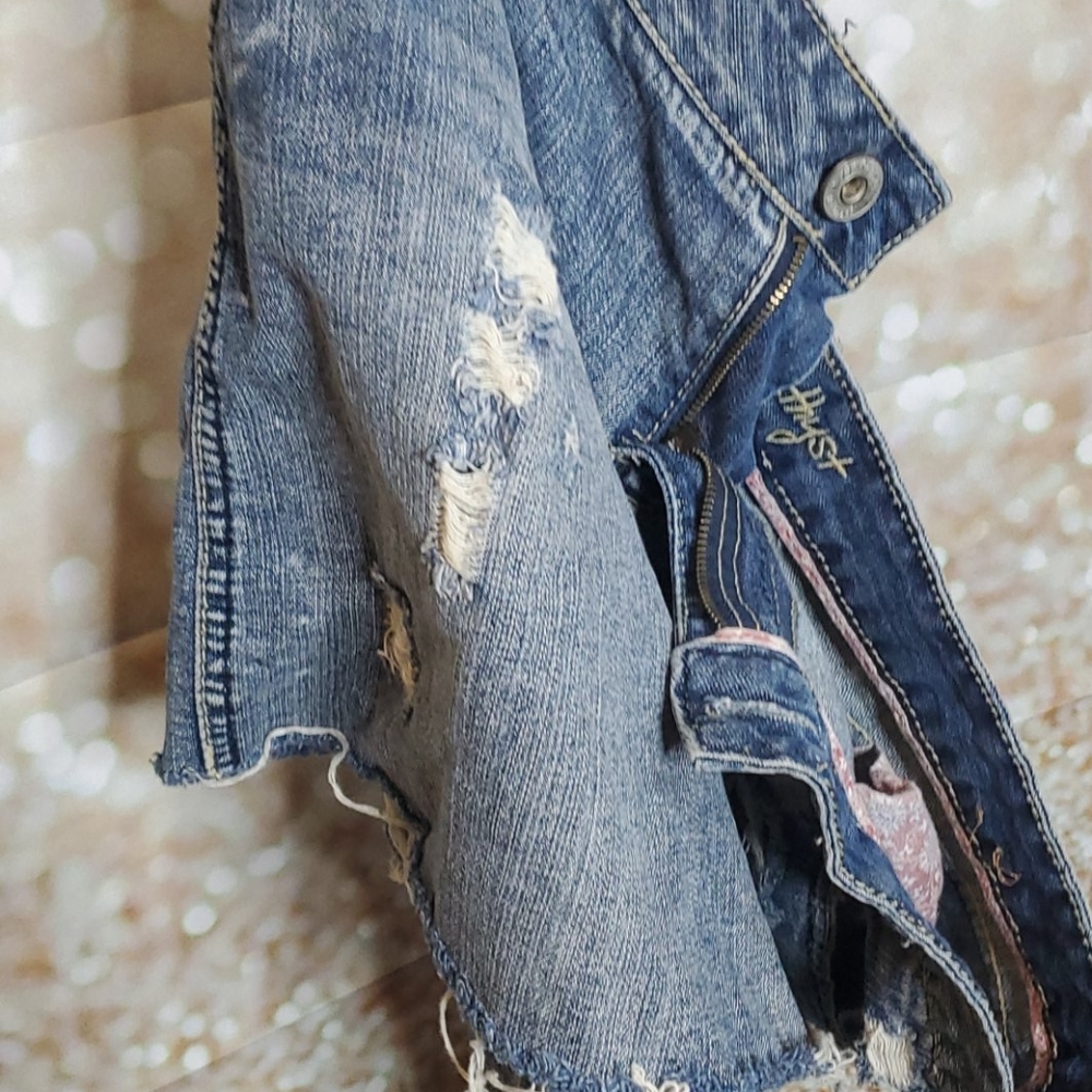 Mini Jean skirt